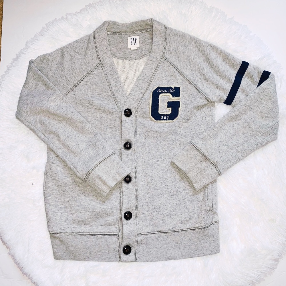 Gap Kids Boys Button Up Sweater